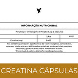 Creatina Monohidratada 100% Pura - 150 Cápsulas