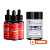 Curcumais - Cúrcuma, Vitamina D3, K2, MSM, Colágeno Tipo 2 e Condroitina