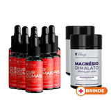 Curcumais - Cúrcuma, Vitamina D3, K2, MSM, Colágeno Tipo 2 e Condroitina