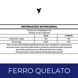 Ferro Quelato 35mg + Vitamina C 135mg - 60 Cápsulas