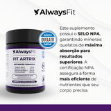 FitArtrix® - Colágeno tipo 2, Vitamina D3, Vitamina K2 MK7, Magnésio Dimalato - 60 Cápsulas