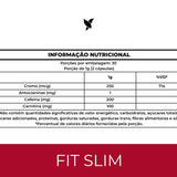 FitSlim - Laranja Moro, Cafeína, Carnitina, Psyllium, Cromo e Spirulina - 60 Cápsulas
