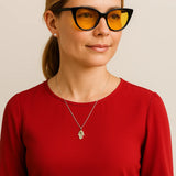 Óculos Triple Vision Pro - Bloqueador de Luz Azul com Lentes Amarela, Polarizada e Transparente Feminino