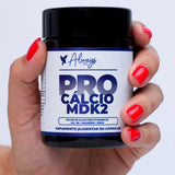 Pro Cálcio MDK2 - Cálcio de Algas, Vitamina D3, Vitamina K2 MK-7, Magnésio, Vitamina B6 e Zinco - 60 Cápsulas