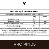 Pro Pinus - Pinus Pinaster Aiton com L-Arginina, Vitamina E, Vitamina B3 e Procianidinas - 30 Cápsulas