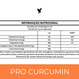 ProCurcumin C3 Complex® - Curcumina (Cúrcuma), Vitamina D3, K2, Magnésio, Colágeno Tipo 2 e TCM - 60 Cápsulas