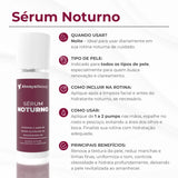 Sérum Noturno 3 em 1 (Ácido Glicólico, Niacinamida e Vit C) 30ml