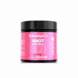 Shot Matinal Always Fit - Blend exclusivo Sabor Morango com Curcumina, Glutamina, NAC, Vinagre de Maçã, Própolis Verde, Vit. C e +