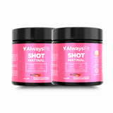 Shot Matinal Always Fit - Blend exclusivo Sabor Morango com Curcumina, Glutamina, NAC, Vinagre de Maçã, Própolis Verde, Vit. C e +