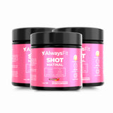 Shot Matinal Always Fit - Blend exclusivo Sabor Morango com Curcumina, Glutamina, NAC, Vinagre de Maçã, Própolis Verde, Vit. C e +