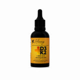 Vitamina D3+K2 (MK-7) em Gotas - 2000 UI D3 e 30 mcg K2 por Dose - 20ml