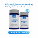 🔥 Compre 1 e Leve 2 – Coenzima Q10 | 120 Cápsulas por Dose de 200mg